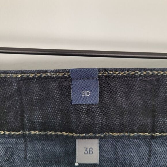 Citizens Of Humanity Size 36 Sid Straight Leg Jeans Dark Wash Blue - Picture 11 of 12